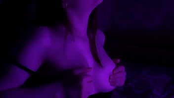 I squeeze my friend’s soft breasts and pull her nipples