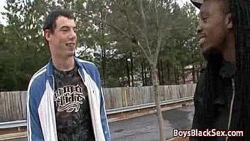 White Skinny Gay Boy Suck Big Black Dick 04 thumbnail
