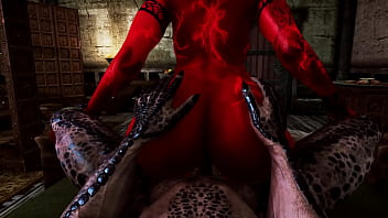 Succubi's ass gets fucked hard