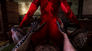 Succubi's ass gets fucked hard