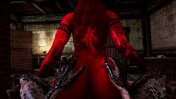 Succubi's ass gets fucked hard