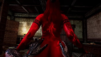 Succubi's ass gets fucked hard