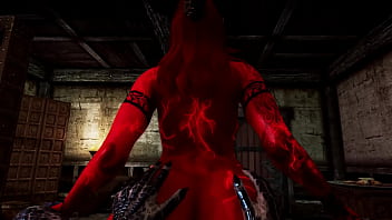 Succubi's ass gets fucked hard