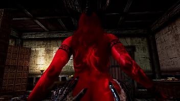 Succubi's ass gets fucked hard