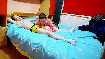 Passionate sex before bed