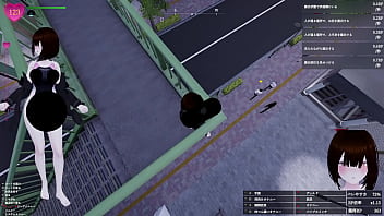 二人で話し込むのに集中してる人たちに、 けっこうおし〇こかけちゃったｗ