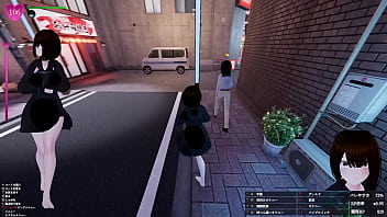 二人で話し込むのに集中してる人たちに、 けっこうおし〇こかけちゃったｗ