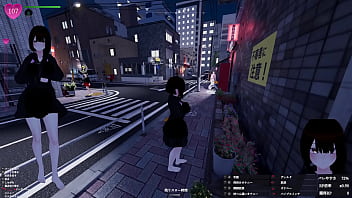 二人で話し込むのに集中してる人たちに、 けっこうおし〇こかけちゃったｗ