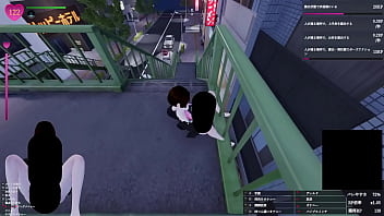 二人で話し込むのに集中してる人たちに、 けっこうおし〇こかけちゃったｗ