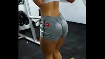 The girl in the gym