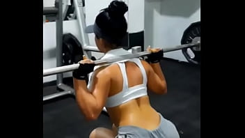 The girl in the gym