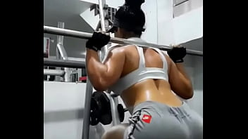 The girl in the gym