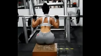 The girl in the gym