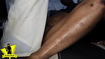 Black ninja rock a neighbor so hard and cum