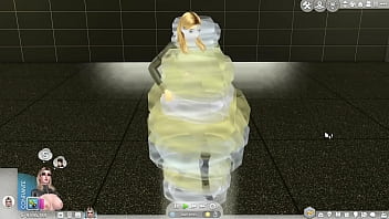 The sims 4 putinha tesuda mostrando as roupas novas