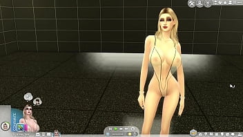 The sims 4 putinha tesuda mostrando as roupas novas
