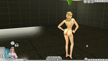 The sims 4 putinha tesuda mostrando as roupas novas