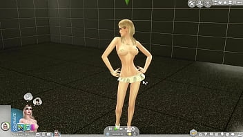 The sims 4 putinha tesuda mostrando as roupas novas