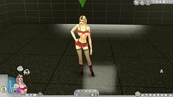 The sims 4 putinha tesuda mostrando as roupas novas