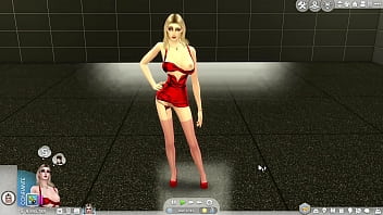 The sims 4 putinha tesuda mostrando as roupas novas