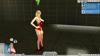 The sims 4 putinha tesuda mostrando as roupas novas