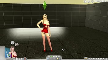 The sims 4 putinha tesuda mostrando as roupas novas