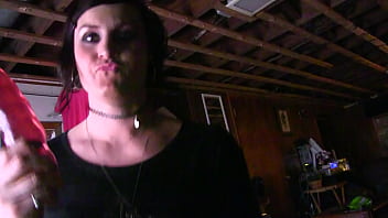 Shemale Madeline Black Masturbates Using Large 12in Toy thumbnail