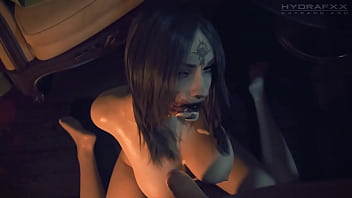 Vampire slut gets pounded and cummed on