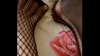 Прекрасные ножки Тинки anasteisha в чулках