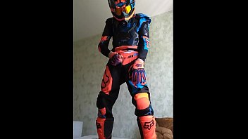 Solo Plays In Moto Suit Biker thumbnail