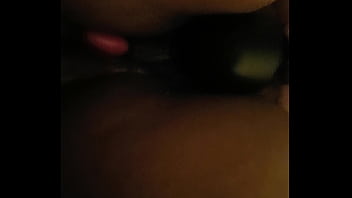 Masturbating really hard