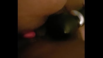 Masturbating really hard