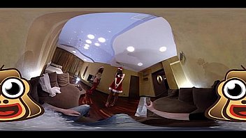 Slutty babes give santa the best present