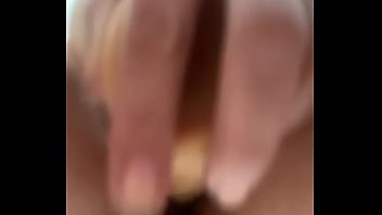 Playing with my dildo