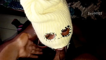 Deepthroating on my knees & i gage myself exs dick on it like a camp i am