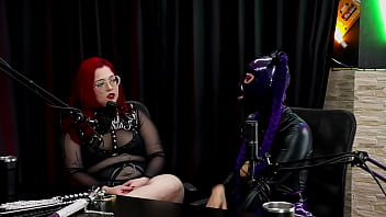 Safada fica de 4 pra demonstrar após falar que gosta de ver a dor do outro como domme e que já gozou na prática rainbow witch & madame agatha watch sheer red