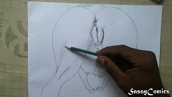 Fat Pussy Pencil Sketch thumbnail