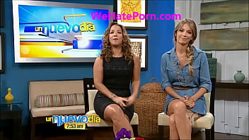 Venezuelan television host has upskirt oops moment on live television