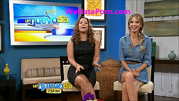 Venezuelan television host has upskirt oops moment on live television