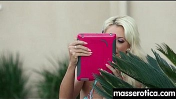 Sensual lesbian massage leads to orgasm 20