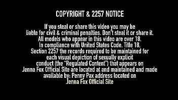 Marvelous jenna foxx in stockings has played with her pussy slit