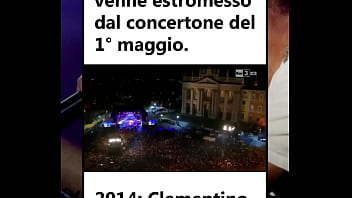 Quando clementini omaggiò fibra al concertone del 1° maggio