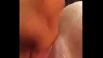 Squirting with new toy