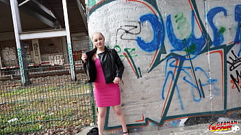 German scout tiny shy teen dasha dark pick up for first casting fuck