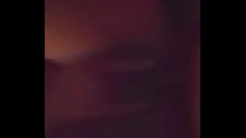 L gets load on her stomach