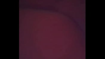 L gets load on her stomach