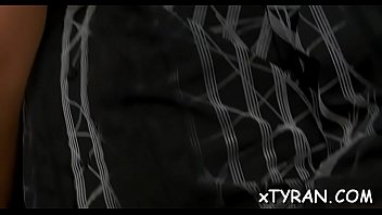 Chick bends over for spanking