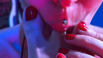 Hottie babes playing footsies