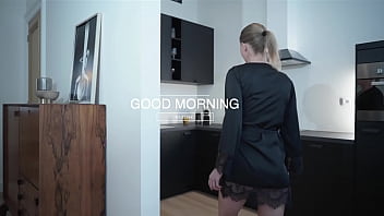 Belgian hottie playing in the morning