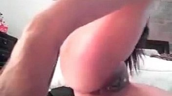 Sexy asian milf dildoing pussy squirting